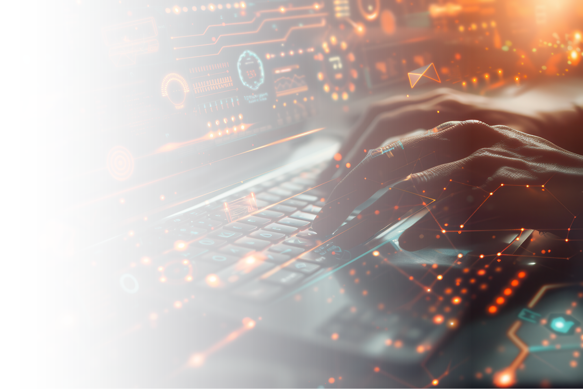 Business professionals collaborating