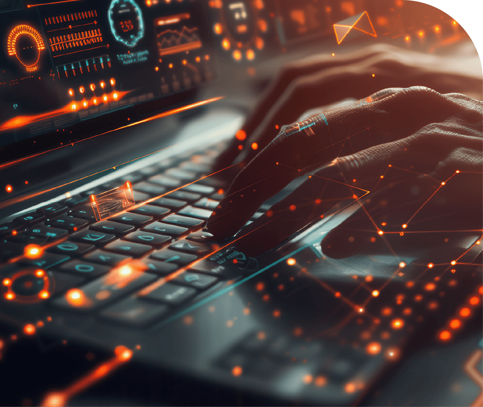 Business professionals collaborating